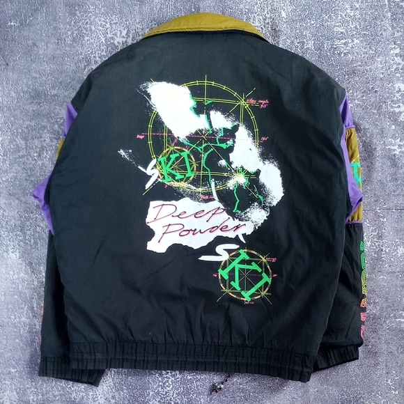 Vintage 1992 Campri Winter Olympics Albertville total Power Colour Block Winter - Picture 2 of 15